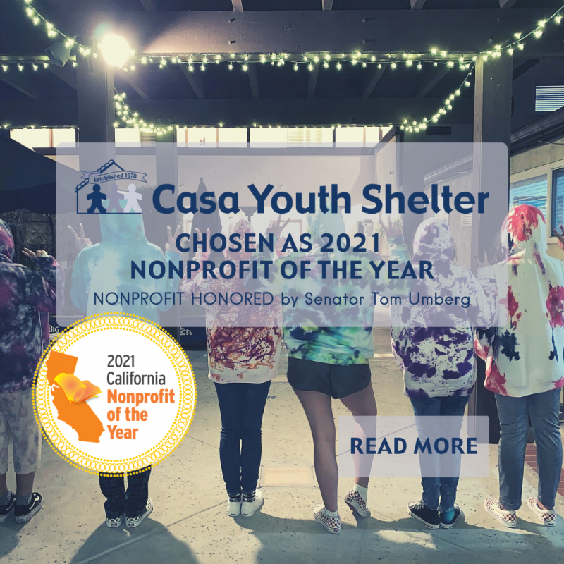 Casa Youth Shelter, Casa Youth Shelter